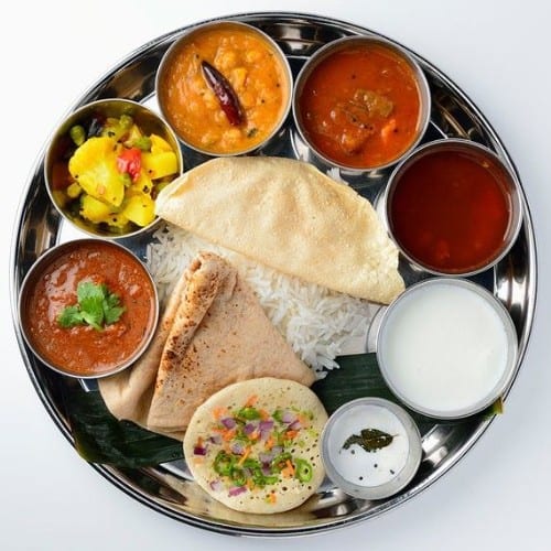 Annapurna Veg Thali.