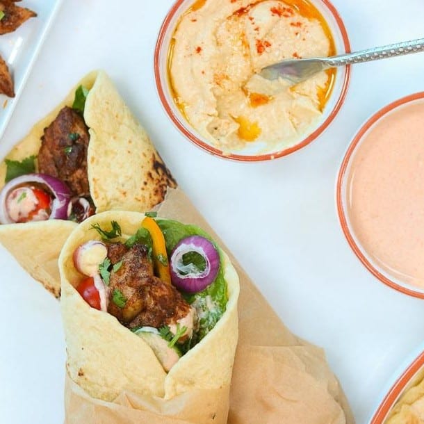 Kebab Wrap.