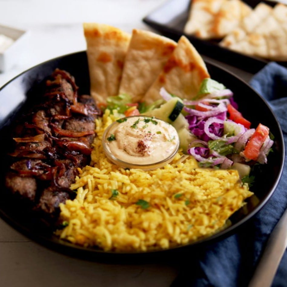 Kebab Plate.