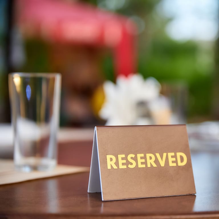 Reserve Your Table Now