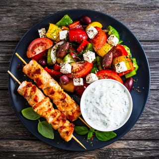 Kebab Salad